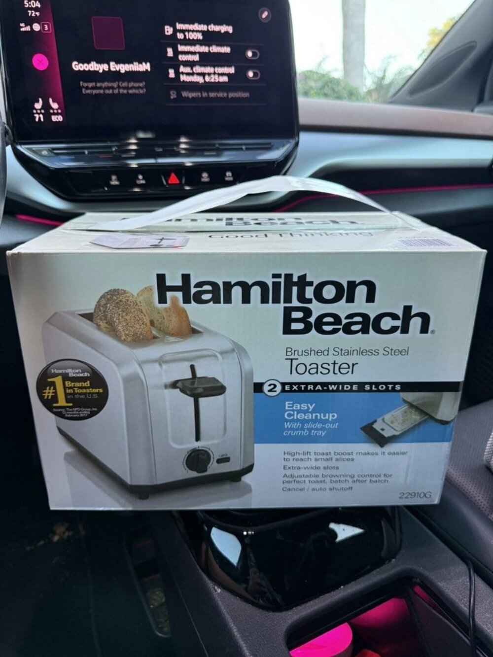 Hamilton Beach 2-Slice Stainless Toaster